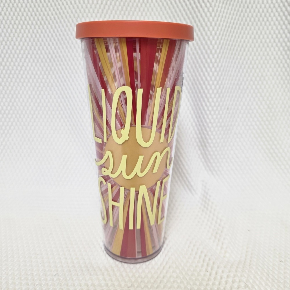 Starbucks Cup, Liquid Sunshine 24 Oz Venti Tumbler Cold Cup